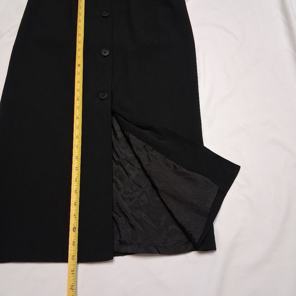 Banana Republic Black Button-Down Maxi Dress Women Suze 8 - Picture 12 of 16